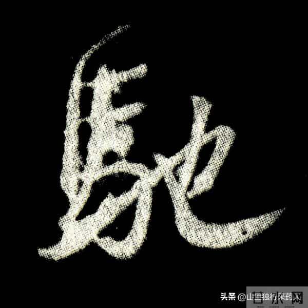 《怀仁集王羲之圣教序》拓帖及单字放大图片系列（二）