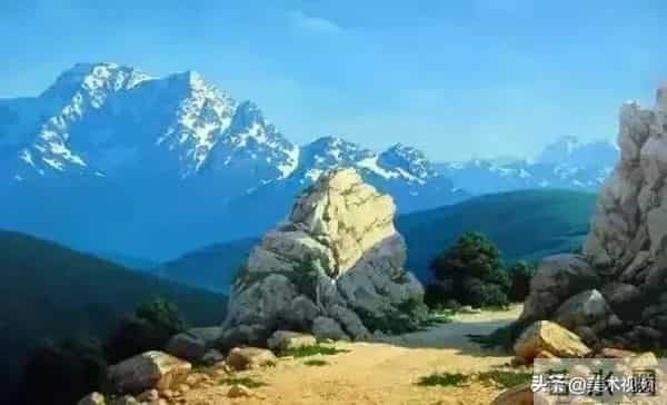 一个能将空气的轻盈与澄澈揉进色彩肌理凝于画布之上的大师