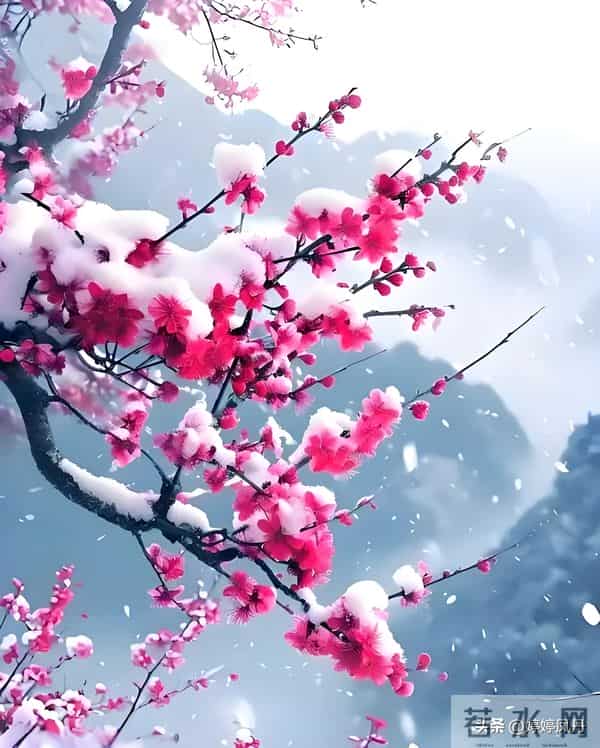 现代组诗.雪中冰霜梅傲骨，炉中焰火醉情禅