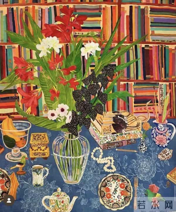 细节满满当当却丝毫不觉得繁琐，这色彩搭配到一起还挺漂亮！