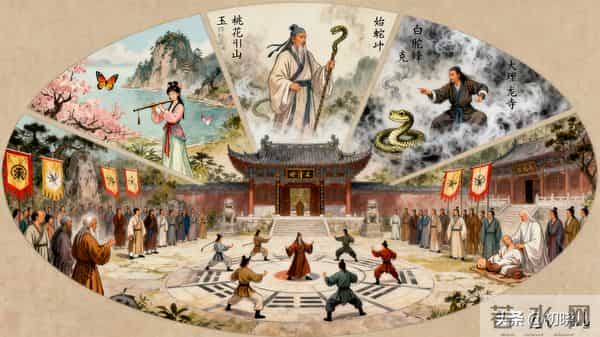 《倚天》之前，那些响彻武林的帮派都去哪了？全真教为何消失？