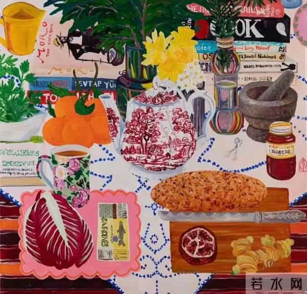 细节满满当当却丝毫不觉得繁琐，这色彩搭配到一起还挺漂亮！