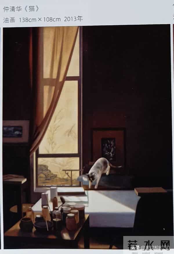 当代画家作品欣赏(120）画家仲清华的油画选