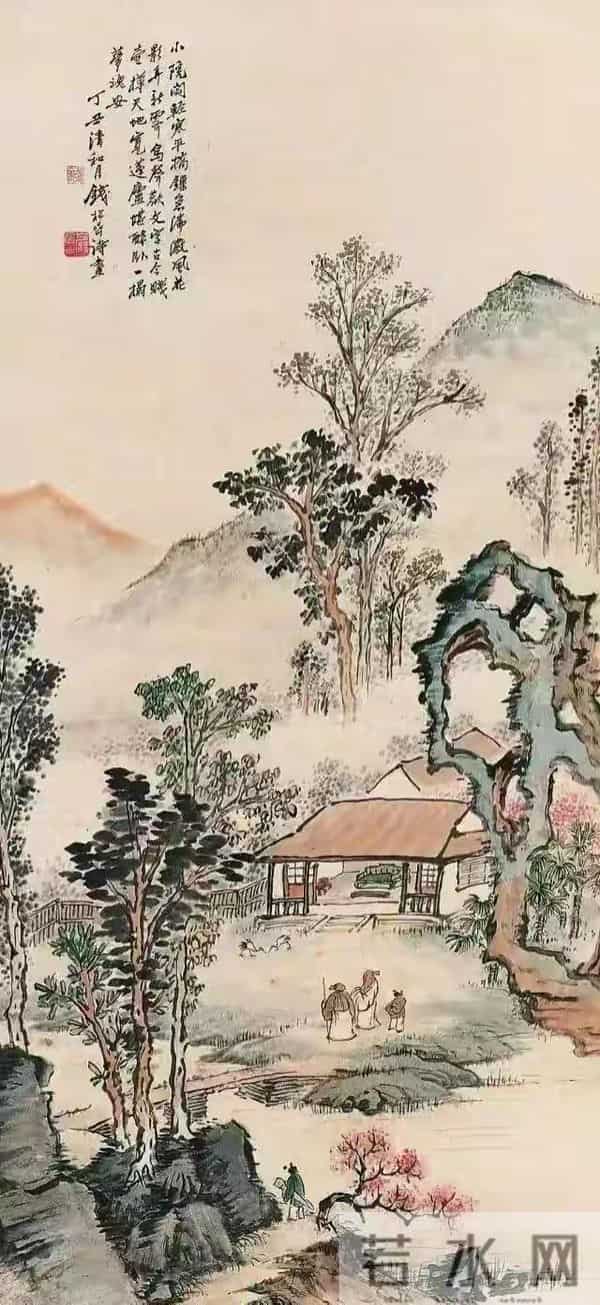 国画山水画的空间感：没有透视，却让人走进去走了十里路