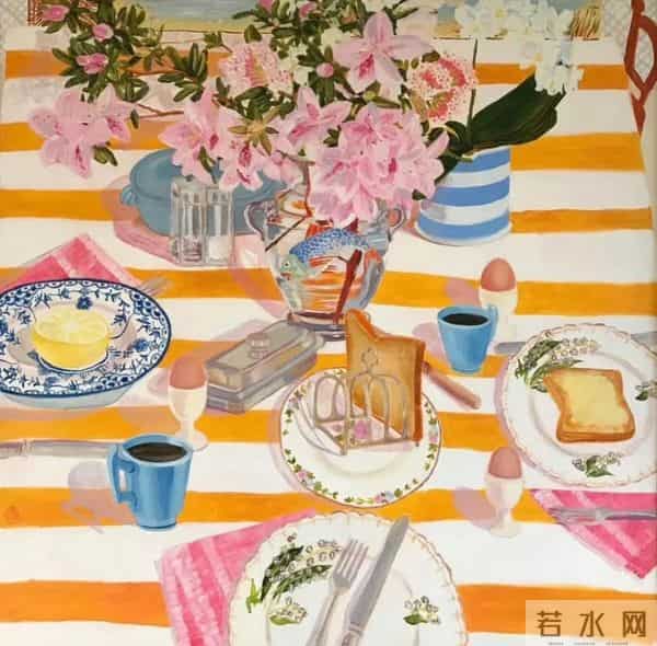 细节满满当当却丝毫不觉得繁琐，这色彩搭配到一起还挺漂亮！