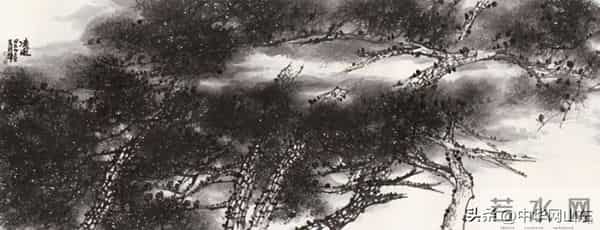 马锋辉·水墨画 - 十里松涛 百亩荷香