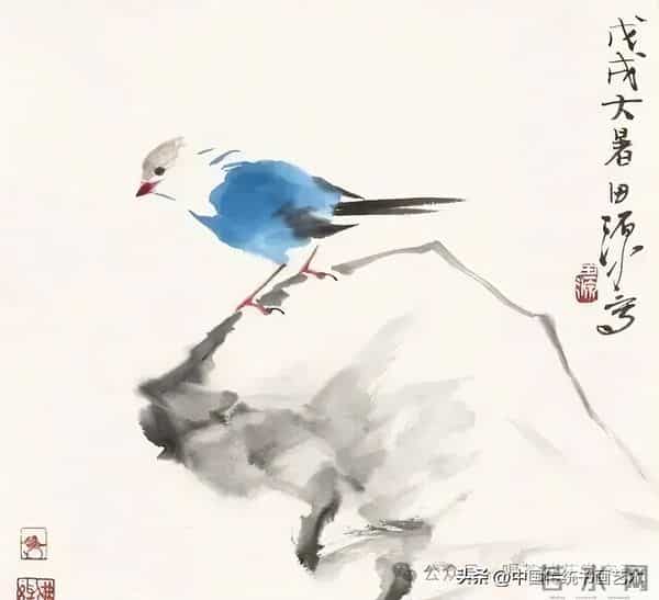 “笔简意遥，鸟鸣画外”这组小品让你尽享空灵之境，禅意之美！