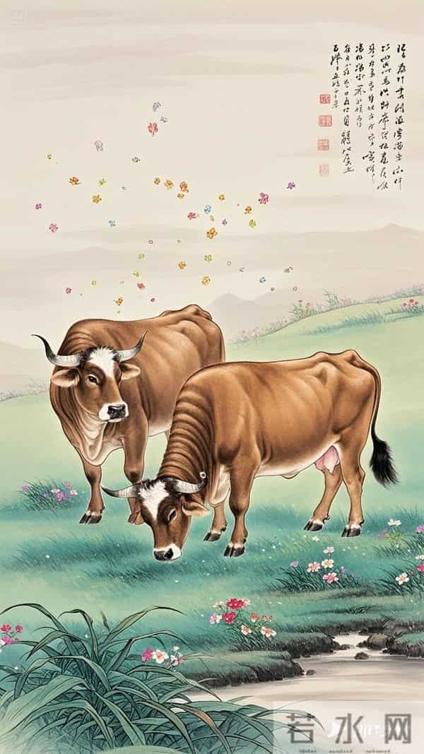 生肖牛，天生一对的两个人，才会有这3个征兆，藏不住！