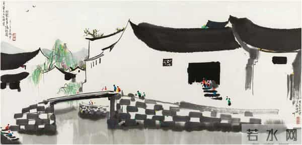 搜尽奇峰打草稿，吴冠中先生的画作都来自于他对自然万物洞察