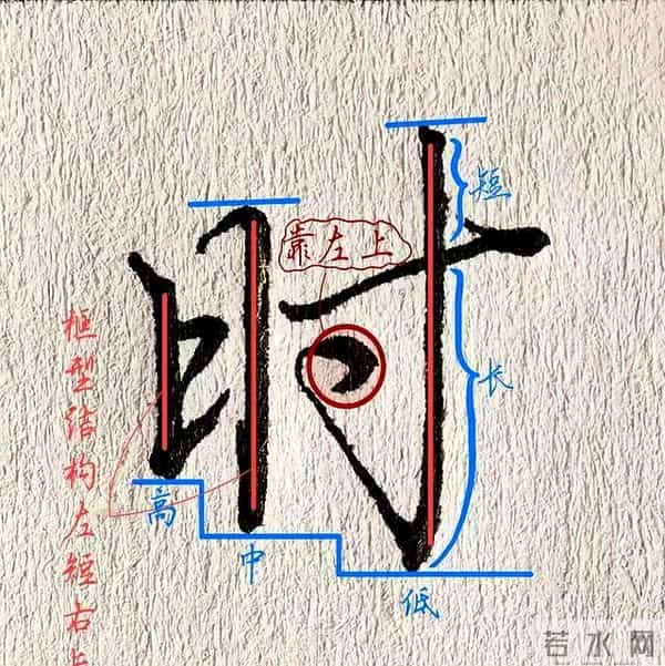行书单字结构：“到、时、以、可、个、成”六字的书写智慧