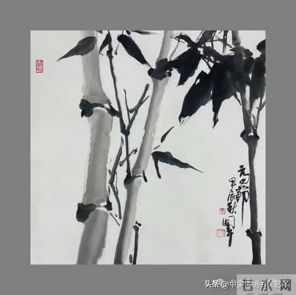 一平尺花鸟画小画构图（50幅学习版）