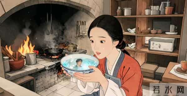 民间故事：寡妇给乞丐饭，乞丐临终赠破碗，碗中映出亡夫身影