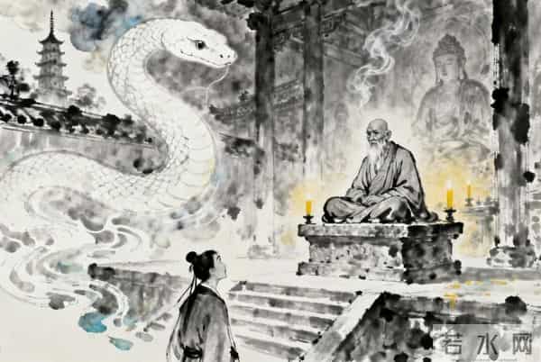 法海死活要镇压白素贞，圆寂前才告诉许仙：非我不懂爱