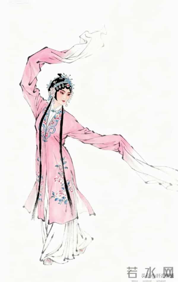 古装戏曲人物画