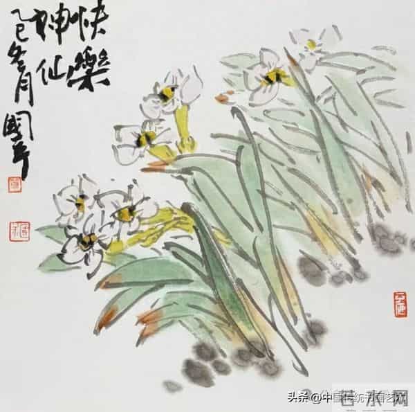 一平尺花鸟画小画构图（50幅学习版）