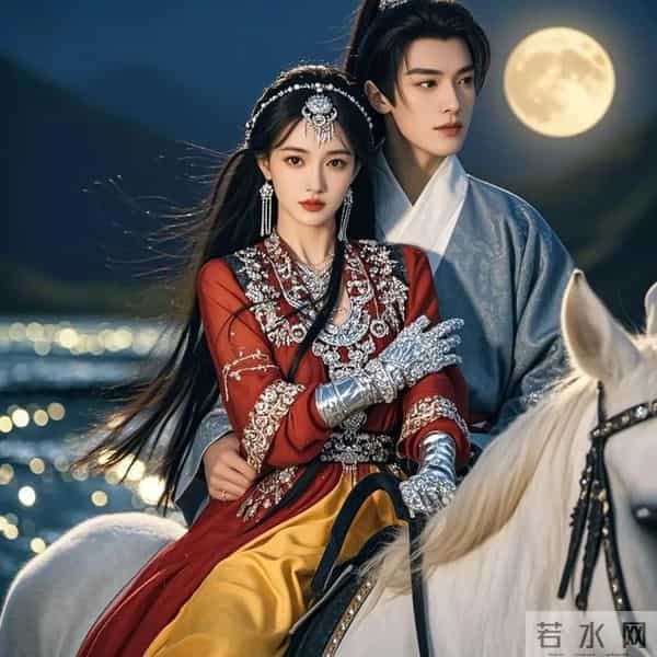 盈盈词话诗联：何必鞭笞千里驹，莫将怨怼寄孤舟。天涯纵有穷途处