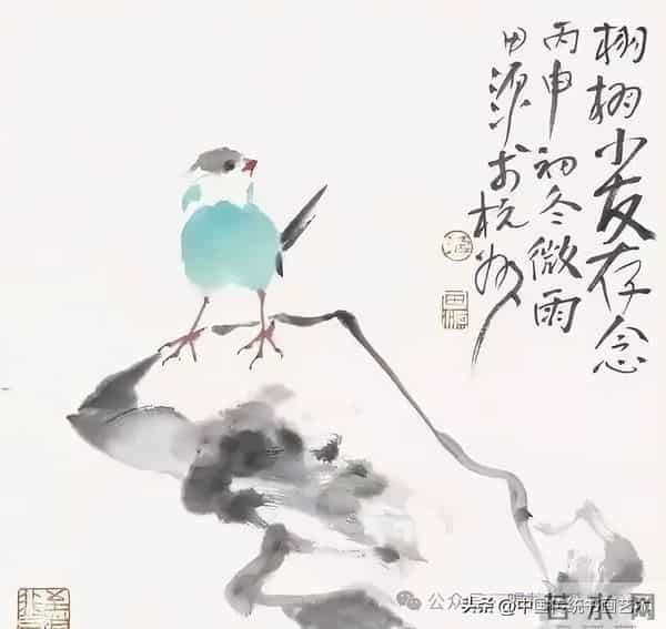 “笔简意遥，鸟鸣画外”这组小品让你尽享空灵之境，禅意之美！