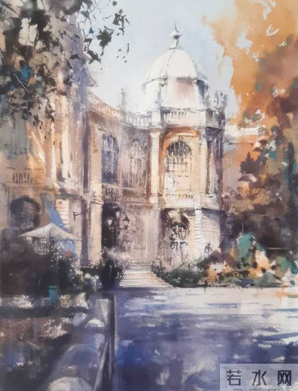 在严谨与诗意之间：建筑师米哈尔·亚希维奇的水彩世界