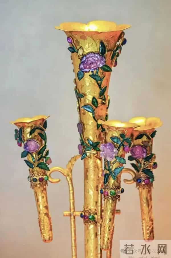 清朝娘娘们的“高定”烛台，真精致啊！
