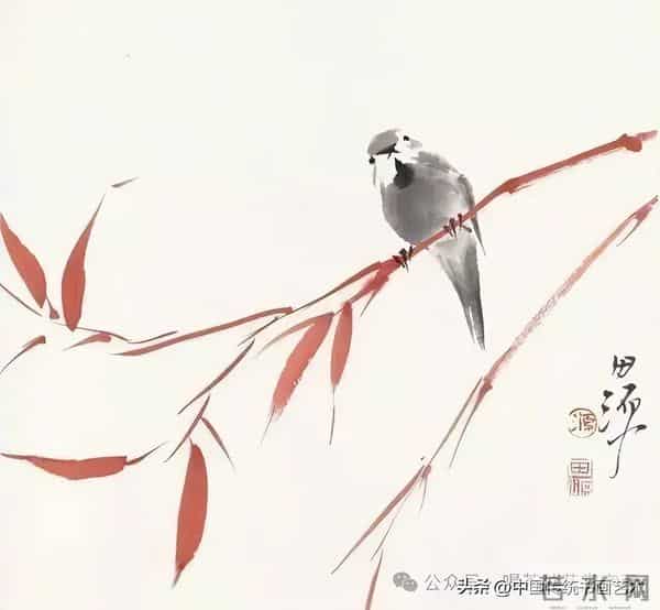 “笔简意遥，鸟鸣画外”这组小品让你尽享空灵之境，禅意之美！