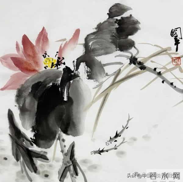 一平尺花鸟画小画构图（50幅学习版）