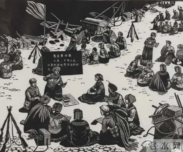 这位藏族版画艺术家，用刻刀讲述雪域故乡的诗与远方