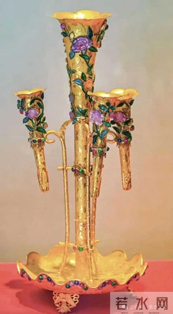 清朝娘娘们的“高定”烛台，真精致啊！