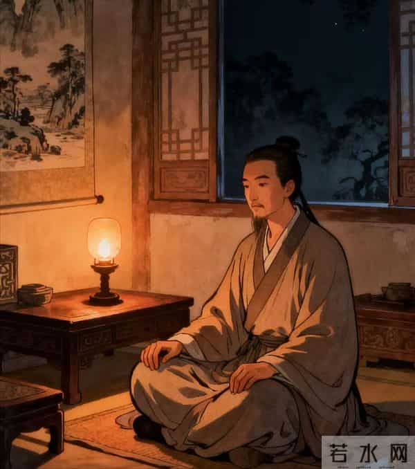 王维晚年一首绝美禅诗，写尽人生百态，堪称唐诗中的哲理巅峰之作