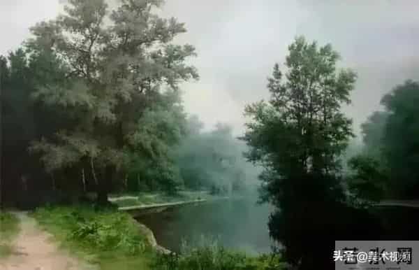 一个能将空气的轻盈与澄澈揉进色彩肌理凝于画布之上的大师