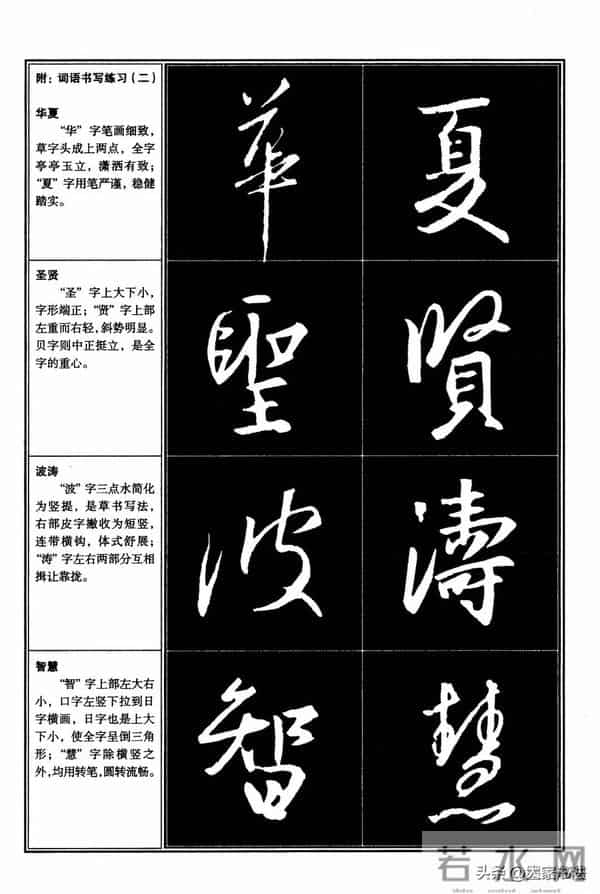 经典行书教程，王羲之《圣教序》行书教程，很系统，很全面，实用