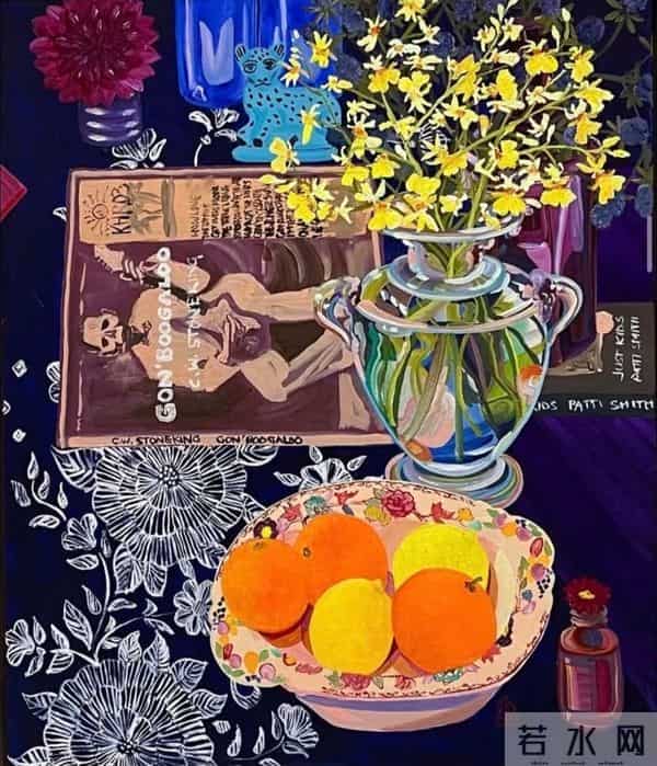 细节满满当当却丝毫不觉得繁琐，这色彩搭配到一起还挺漂亮！