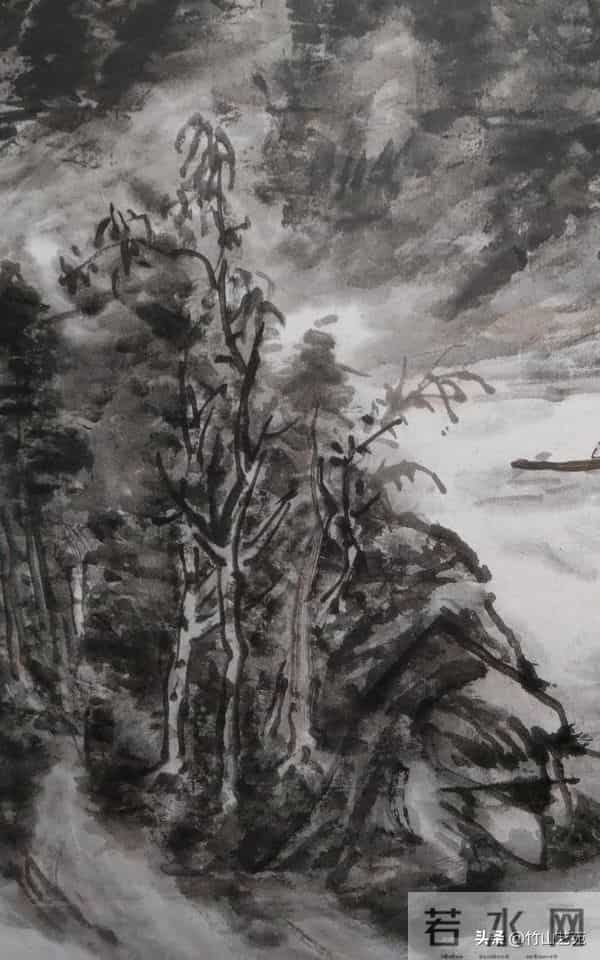 读画之悟：山水画笔墨“五俗”，黄宾虹是怎样避免的？