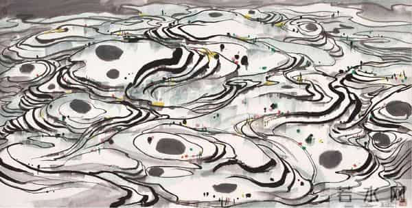 搜尽奇峰打草稿，吴冠中先生的画作都来自于他对自然万物洞察