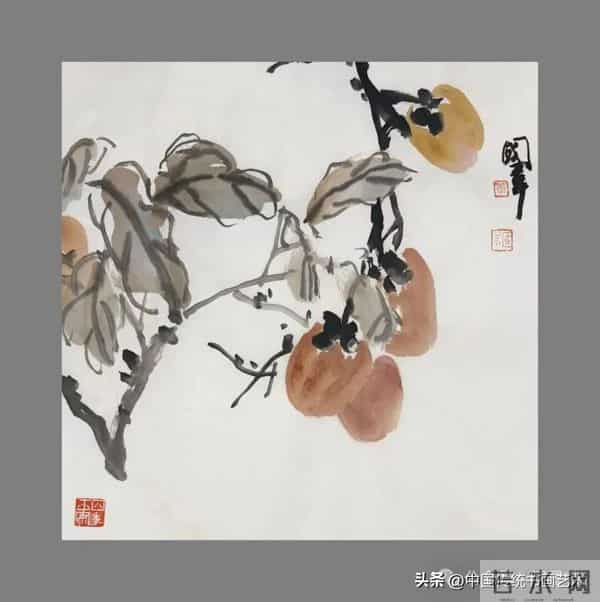 一平尺花鸟画小画构图（50幅学习版）