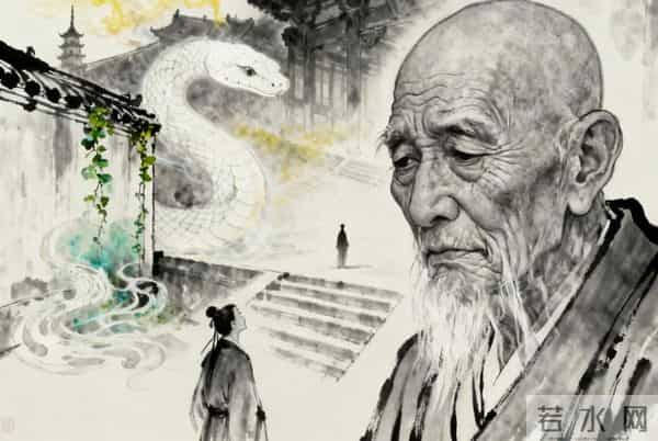 法海死活要镇压白素贞，圆寂前才告诉许仙：非我不懂爱