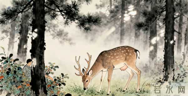 民间故事：猎户放生怀孕母鹿，妻子难产时，母鹿托梦送灵药