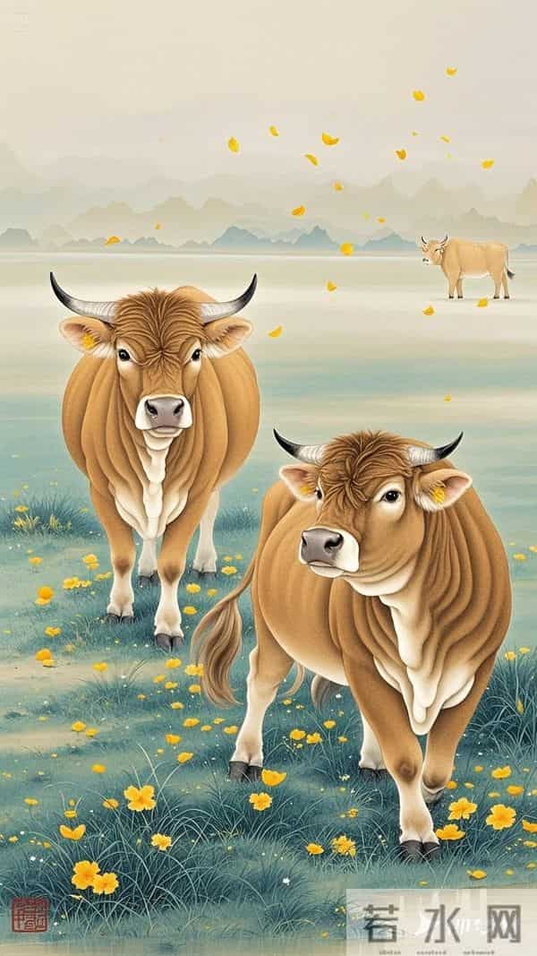 生肖牛，天生一对的两个人，才会有这3个征兆，藏不住！