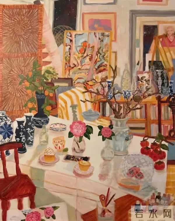 细节满满当当却丝毫不觉得繁琐，这色彩搭配到一起还挺漂亮！