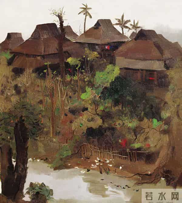 搜尽奇峰打草稿，吴冠中先生的画作都来自于他对自然万物洞察