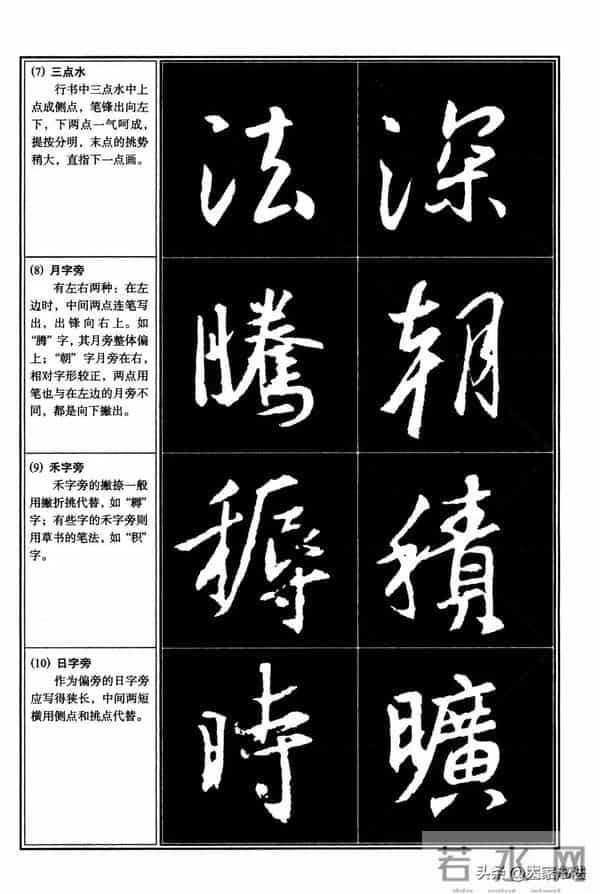 经典行书教程，王羲之《圣教序》行书教程，很系统，很全面，实用