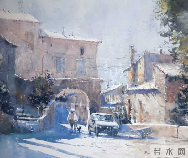 在严谨与诗意之间：建筑师米哈尔·亚希维奇的水彩世界