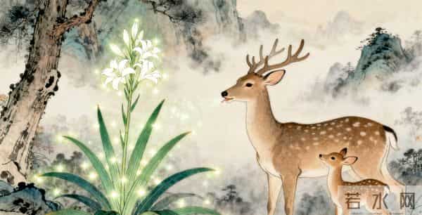 民间故事：猎户放生怀孕母鹿，妻子难产时，母鹿托梦送灵药