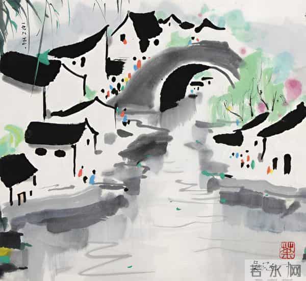 搜尽奇峰打草稿，吴冠中先生的画作都来自于他对自然万物洞察