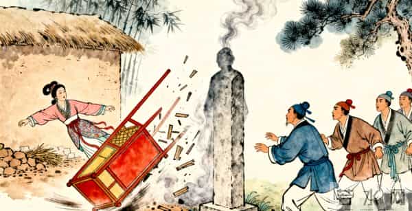 民间故事：女子嫌贫悔婚，再嫁日花轿失控，前夫坟头冒青烟