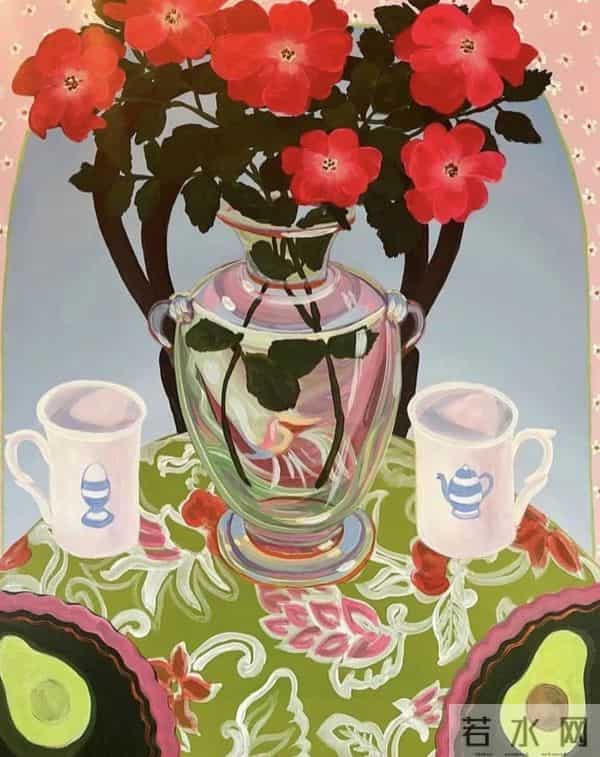 细节满满当当却丝毫不觉得繁琐，这色彩搭配到一起还挺漂亮！