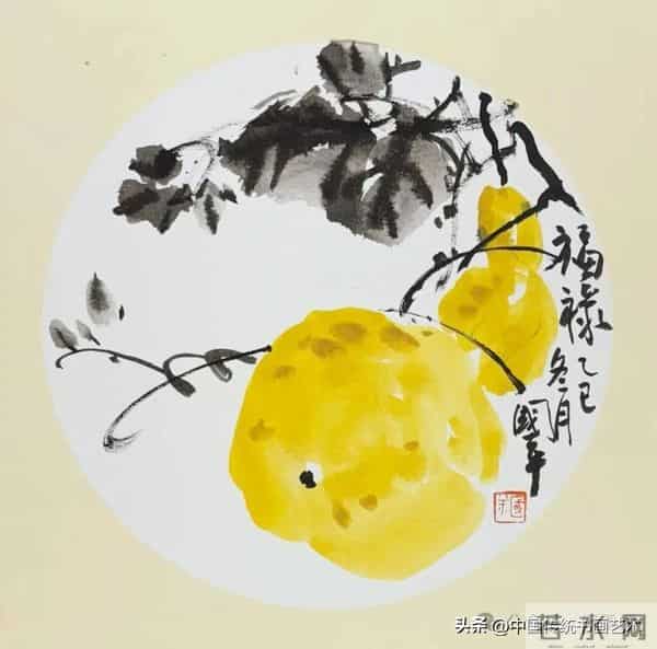 一平尺花鸟画小画构图（50幅学习版）