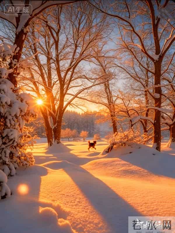 一念小雪落，一念暖阳升，愿这清冬，身有清欢，心常丰盈！