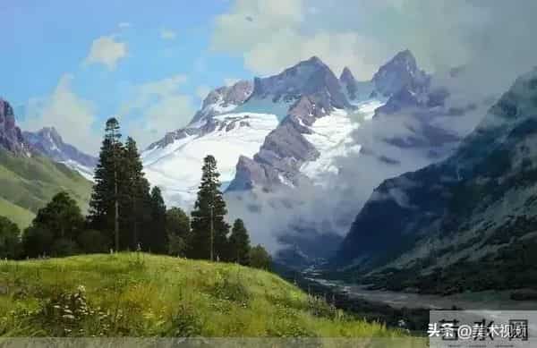 一个能将空气的轻盈与澄澈揉进色彩肌理凝于画布之上的大师