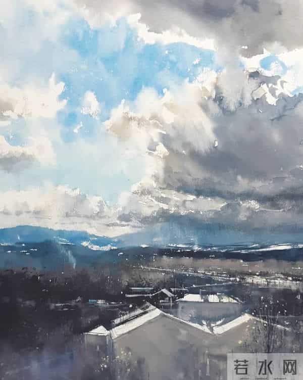 在严谨与诗意之间：建筑师米哈尔·亚希维奇的水彩世界