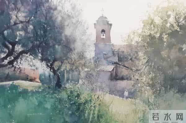 在严谨与诗意之间：建筑师米哈尔·亚希维奇的水彩世界